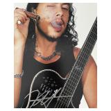 Metallica Kirk Hammett signed photo