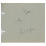 Three Stooges original signatures