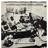 Traffic Welcome to the Canteen signed album