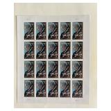 Tarzan creator Edgar Rice Burroughs Stamp Sheet