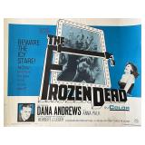 The Frozen Dead 1967 vintage movie poster