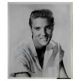 Elvis Presley signed promo photo menu