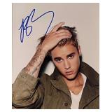 Justin Bieber Signed Photo