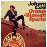Johnny Cash signed "Orange Blossom Special" album