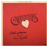 The Carpenters A Song For You signed album