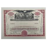 Pan American World Airways, INC One Hundred...