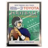 Football Championships Official Program Dec...