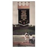 1985 Royals Media guide. 4x9 inches