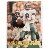 Troy Aikman Dallas Cowboys Facsimile Signed NFL...
