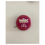 McDonalds the WABC vintage pin
