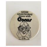Annie Anistagmat times with Cronus vintage pin