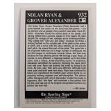Nolan Ryan & Grover Alexander Different...