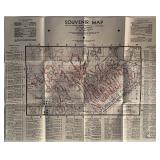 Souvenir Map guide to Starland Estates