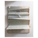 Our Miss Brooks 1955 Original Script - TV Show...