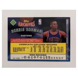 Dennis Rodman Pistons Topps Basketball Card