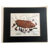 Top of the Tail - The Mange Mob Original Art -...