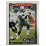 Emmit Smith Super Rookie Football Card