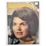1966 Newsweek Jackie Kennedy Cover