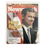 Newsweek Magazine August 1 2005 John Roberts Cover