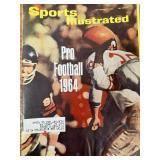 Sports Illustrated Magazine Pro Football 1964...