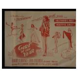 1950 Girl of the Year Film Ad Page
