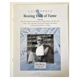 California Boxing Hall of Fame magazine