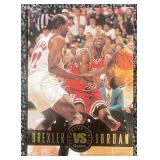 Drexler vs. Jordan Basketball Card