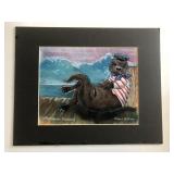 Osgood the Otter Original Art - All Heart Designs