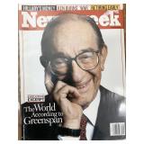 Newsweek Magazine 2007 FED Chairman Alan Issue