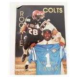 Marshall Faulk Colts Rookie Football Card
