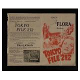 1951 Tokyo File 212 Film Ad Page