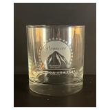 Paramount Pictures commemorative rocks glass