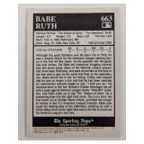 Babe Ruth Game of the Century Baseball Card