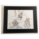 McCarthy-Eaton Original Teddy & Me Art