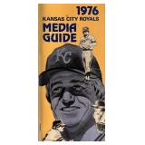 1976 Royals Media guide. 4x9 inches