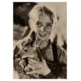 Claude Jarman Jr facsimile signed photo. 3x5...