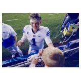 BYU Zach Wilson facsimile signed  photo