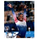 Olympic gymnast Simone Biles facsimile signed...