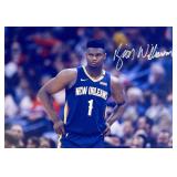 New Orleans Pelicans Zion Williamson facsimile...