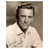 Kirk Douglas facsimile signed photo. 8x10 inches
