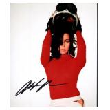 White Lotus Aubrey Plaza facsimile signed photo