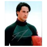 Point Break Keanu Reeves facsimile signed photo