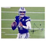 Dallas Cowboys Dak Prescott facsimile signed ...