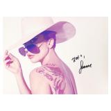Lady Gaga facsimile signed  photo