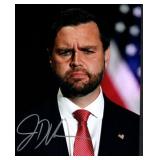 Vice President JD Vance facsimile signed photo