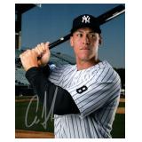 NY Yankees Aaron Judge facsimile signed photo