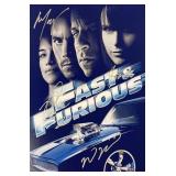 Fast & Furious cast facsimile signed  movie photo