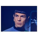 Star Trek Leonard Nimoy facsimile signed  photo