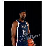 Team USA Bam Adebayo facsimile signed photo