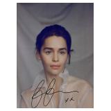 Emilia Clarke facsimile signed  photo
